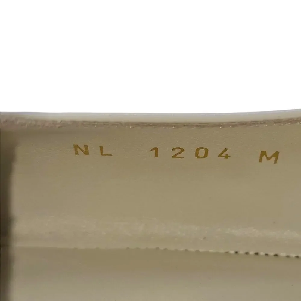 Louis Vuitton Swing Flat Mary Jane Ballerina Shoes Ivory - $1080